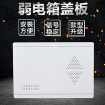 Weak box cover multimedia fiber optic home box ABS plastic panel Network cable box cover door panel large