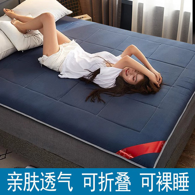 Mattress thickened soft cushion home mattress dormitory mattress students single rental tatami latex mattress ພິເສດ