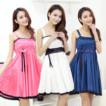 Special Price Pajamas Girl Charlace Sexy Cute And Elegant Harness Sleeping Dress Step Up Ice Silk Fashion Silk Home Clothing