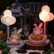 Cute Kitty Little Night Light Bedroom Pendulum ins Birthday Gifts Girls Creative Girlfriends Practical Walk Away Boys