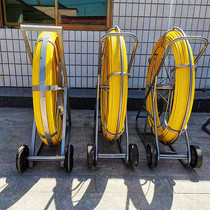 FRP pipe threader pipe threader optical cable communication optical fiber leader pipe threader accessories rack