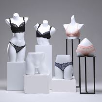Gather breast underwear model props female half bra window display stand underwear display large breast fake mannequin