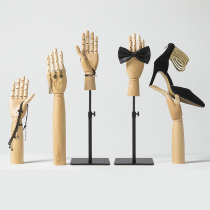 Hand model props women's clothing store hanging jewelry bag jewelry window display stand fake hand model