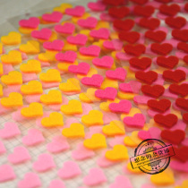 Korean love stickers red peach heart account mobile phone stereo mask decoration children reward cute stickers