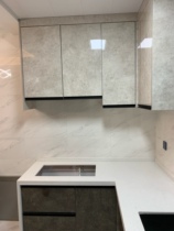 Hefei cabinet door Dingding as acrylic high light cabinet door panel Kitchen Cabinet Customize Imported Peet Cabinet Door Panel