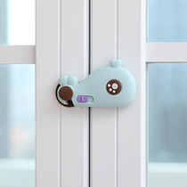 Doors And Windows Lock Cartoon Children Lock Freezer Lock Baby Anti-Clips Hand Safety Lock Baby Protective Supplies Drawer Protection Buckle