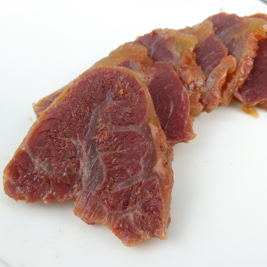 安徽特产黄牛肉 微辣五香牛腱子肉卤味熟食小吃 真空即食肉类200g