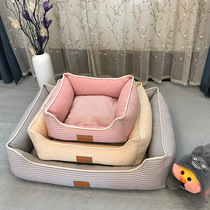 Kennel Cat Nest Pet Sofa Nest All Season Versatile Removable Wash Nest Teddy Farfight Bibear Small And Medium Dog Kennel Mat