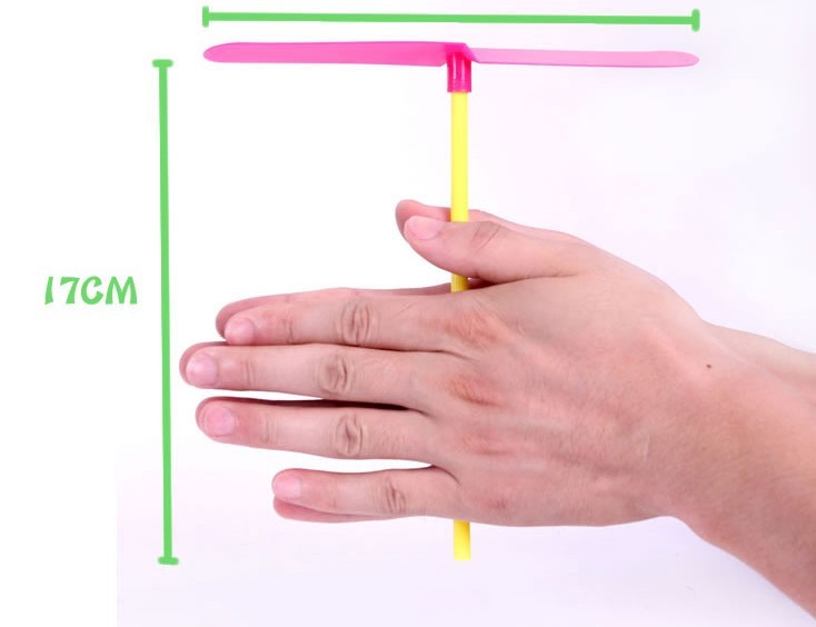 幼儿园儿童经典竹蜻蜓塑料飞机宝宝早教智力益智玩具幼儿小礼物_不