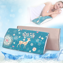 Ice silk sleep waist cushion bed waist pillow memory cotton waist cushion summer pregnant women lumbar support lumbar disc pillow pillow