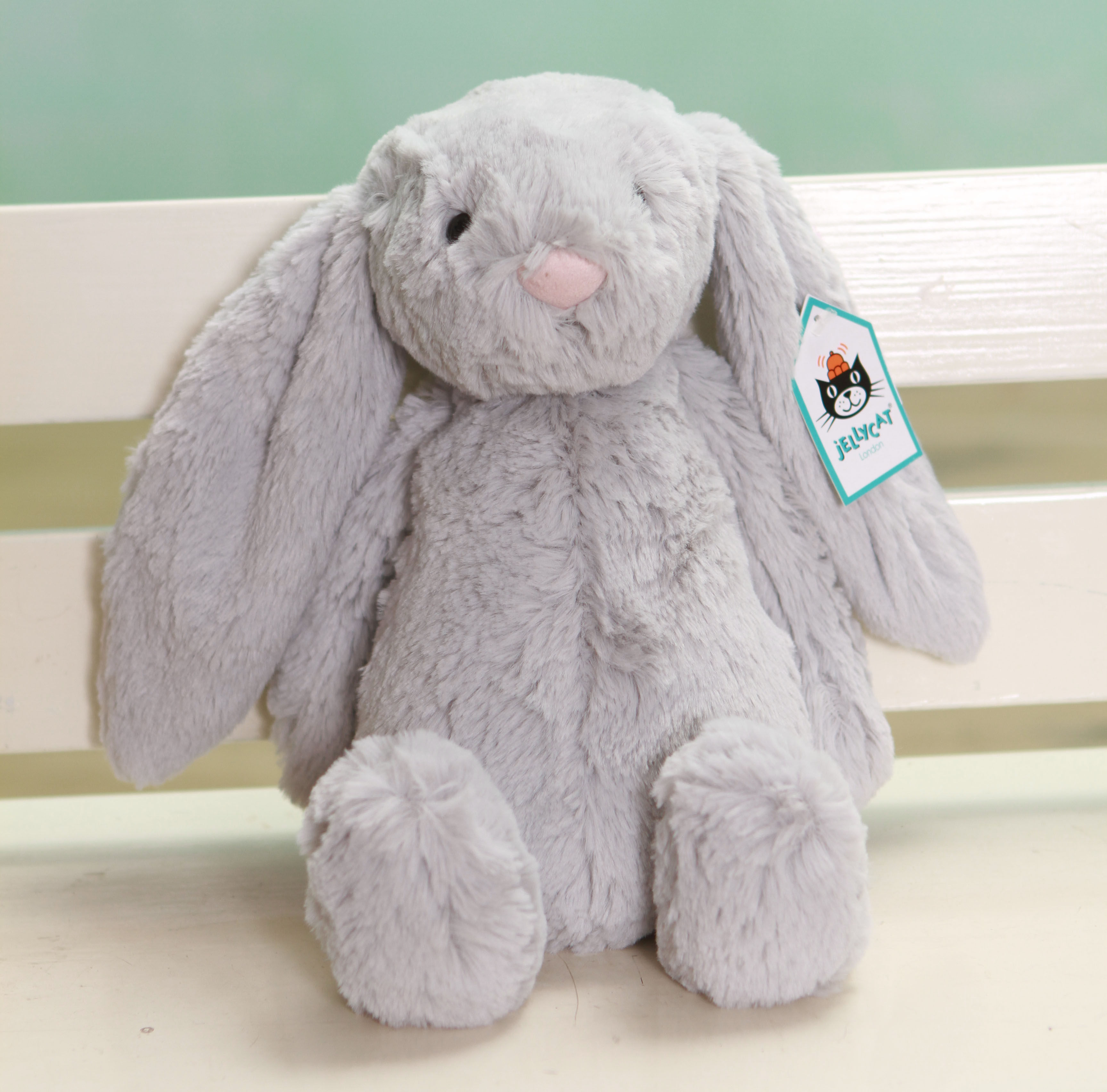 英国jellycat邦尼兔子毛绒玩具安抚兔公仔正品代购长耳兔生日礼物