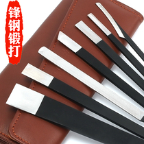 Fengsteel forged pedicure knife set to remove dead skin calluses gray nail knives Yankou Yangzhou three knife technicians