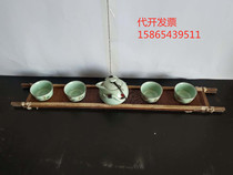 Folk old objects old loom grate creativity tea Tokkov teato cup pad nostalgia