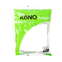 Japanese Kono hand brewed coffee filter Cup V60 filter paper 01 drip filter drip cone cone raw wood pulp 100 5 packs