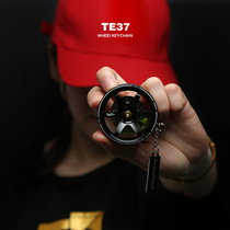 Hellaflush key chain car key pendant hub key chain braided rope mens trend jewelry Te37