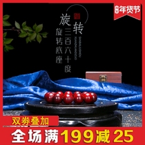 Ornament base tray solid wood fish tank Buddha statue strange stone wenplay walnut Crafts vase flower pot base wooden bracket