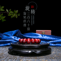 Ornament base tray solid wood fish tank Buddha statue strange stone wenplay walnut Crafts vase flower pot base wooden bracket