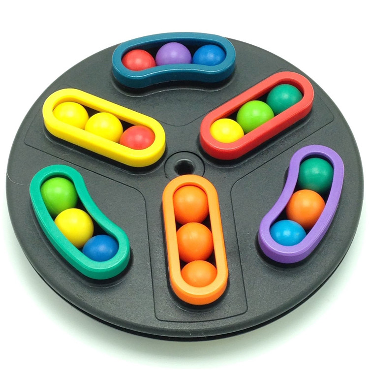 旋转魔珠智力魔盘益智减压魔方迷宫儿童游戏玩具六一儿童节礼物