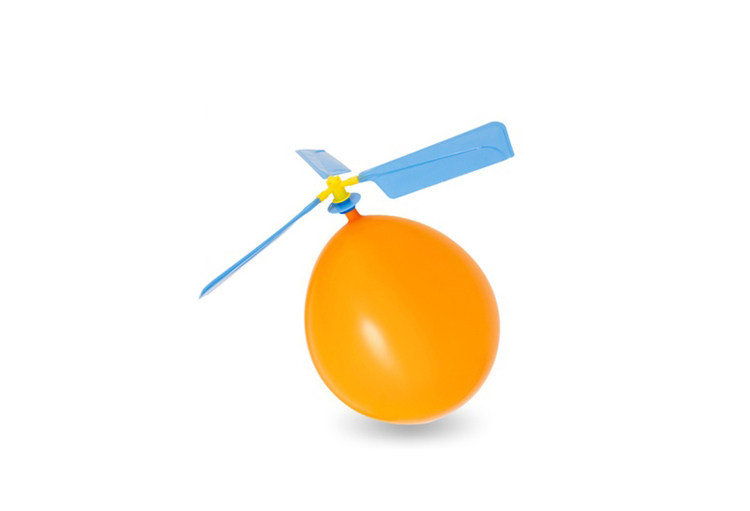 气球动力直升机空气动力科教实验新奇玩具圣诞节儿童生日礼物