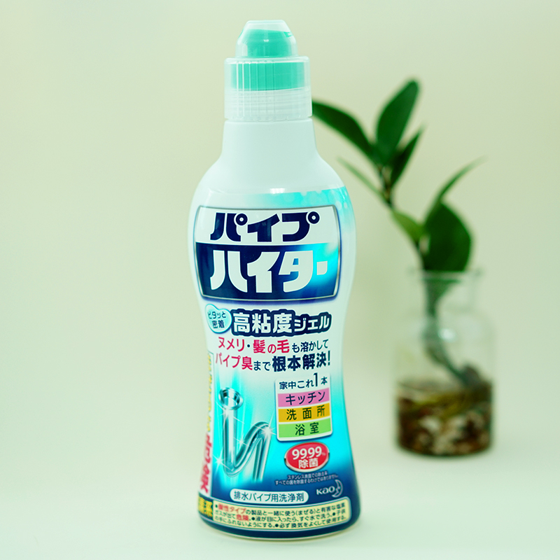 japan imported kao kao pipe dredging agent super concentrated gel-shaped 500ml does not hurt the pipe