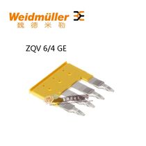 Original Weidmiller horizontal joint 1627870000 ZQV 6 4 GE shorting strip Connecting strip