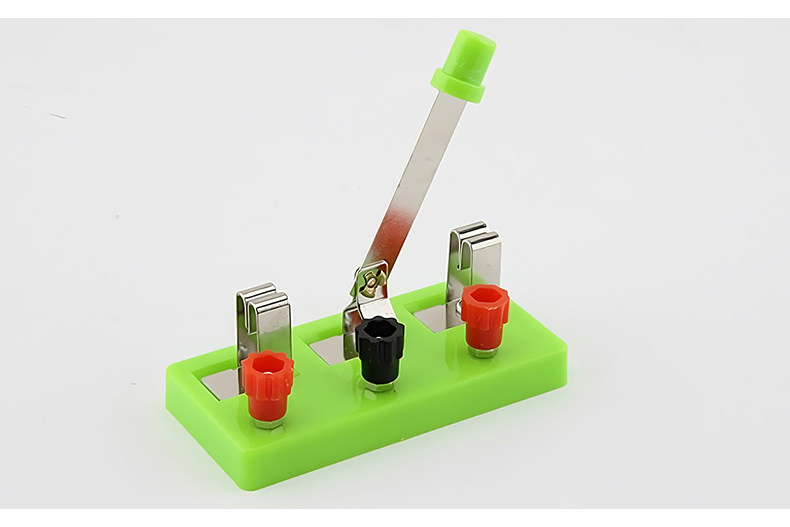 单刀双掷开关 物理电学实验教具 中小学教学仪器 实验器材