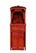 Haixin Buddha furniture Buddha Hall Shrine Shenlou Cabinet Shentai composite board Lotus Lucky Buddha Light niche 60 wide 68 wide