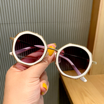 Children sun glasses 2-10 years old boy girl baby sunglasses dazzling color film anti-ultraviolet eye protection ha travel