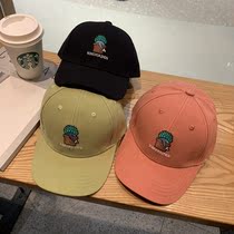 Childrens hat embroidery letter baseball cap girl Summer baby cap spring summer sunshade