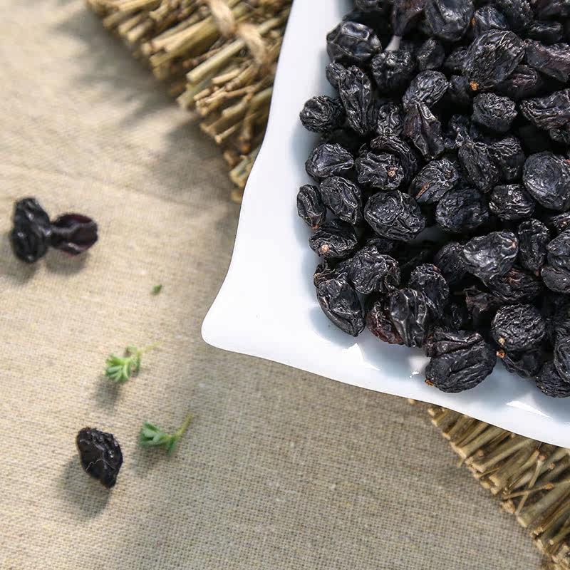 【果仓旗舰店】果仓 黑加仑葡萄干168g新疆吐鲁番特产零食黑葡萄干