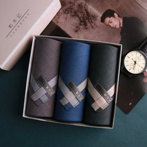 And wood note handkerchief pure cotton mens gifts elegant with the old wind and sweating the old three clothes
