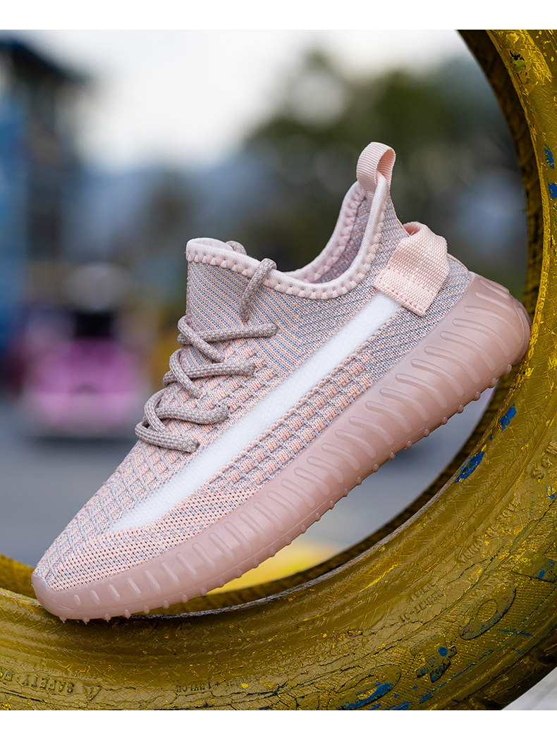 plover啄木鸟男女飞织椰子鞋券后69元包邮