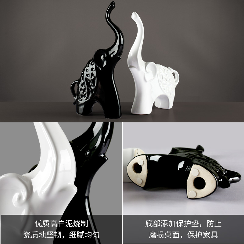 Contracted and fashionable household adornment furnishing articles wine creative I sitting room object ceramics handicraft wedding gift