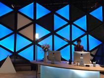 Backlight LED backlight board large size RGB three-color light guide plate with controller colorful background wall