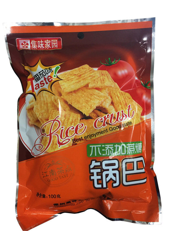 集味家园木糖醇锅巴多口味100克袋