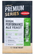 Nottingham Al brewers yeast 11 gr loaded with raw material for brewery tools