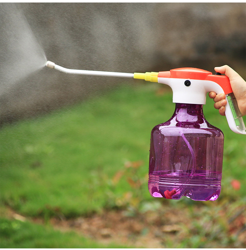 电动喷壶小型喷雾器家用高压浇花喷水壶锂电池充电园艺工具浇水壶