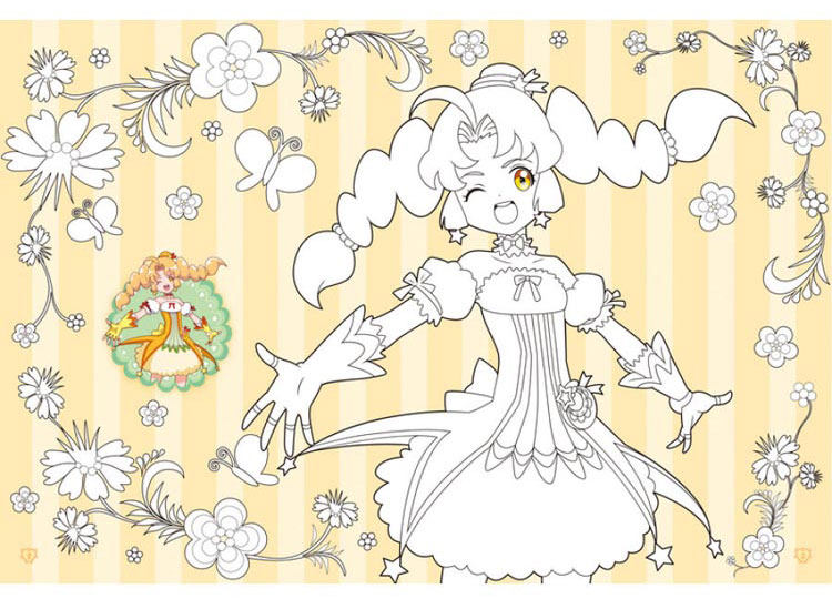 巴啦啦小魔仙 梦幻涂色书幻彩涂色 全4册