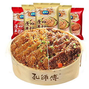 孔师傅蒸肉粉麻辣混合装125g*5[3元优惠券]-寻折猪