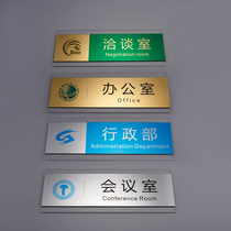 Acrylic Logo Card Coroom Cards Office Doorplate Conference Room School Company Signage Tailor Made Signs Custom