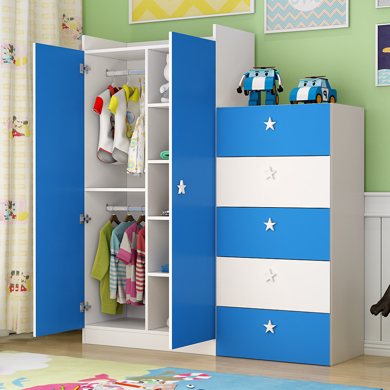 Buy Simple children's wardrobe baby storage simple modern