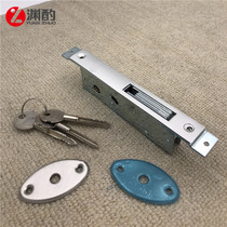 Abyssal discovery lock core floor lock plastic steel door lock cross straight lock aluminum alloy door floor lock framed glass door lock push door lock