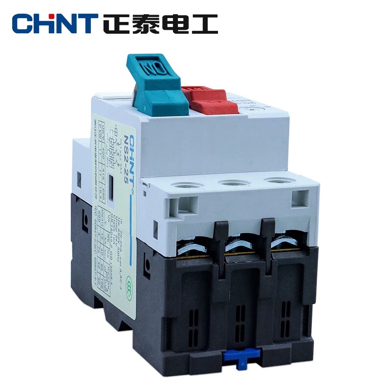 zhengtai motor starter plastic case circuit breaker motor air switch air open overload protection ns2-25