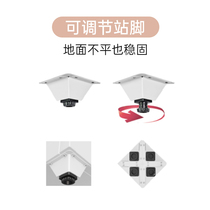 Sliding sliding door filing cabinet Financial voucher cabinet adjustable foot ground leveling isolation wet foot