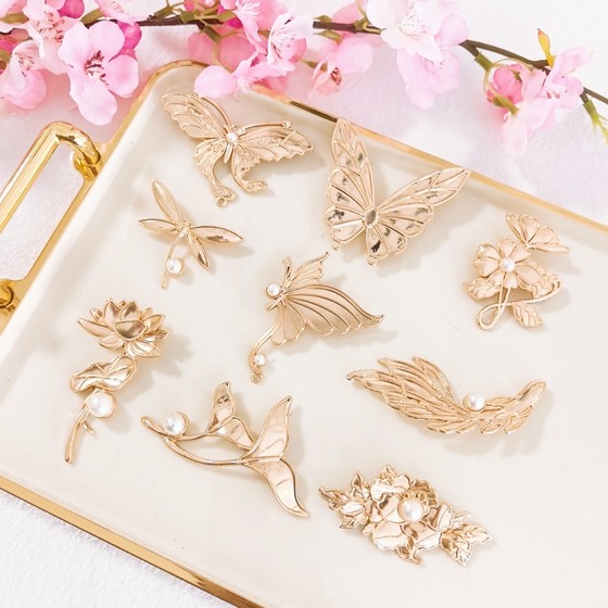 DIY 마더 오피 아일 수제 모방 불타는 블루 브로치 수제 수제 점선 핀 핀 평범한 기본 재료 가방 세트 DIY 마더 오피 아일 수제 모방 불타는 블루 브로치 수제 수제 점선 핀 핀 평범한 기본 재료 가방 세트