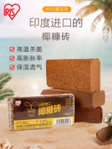 Alice IRIS coconut brick cultivation matrix coconut Bran brick fertilizer coconut shell flower nutrition soil multi-meat coconut clay brick