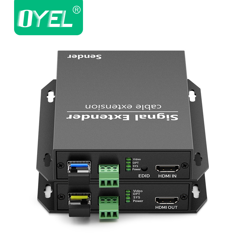 hdmi optical extender hdmi, serial port signal extension to the far end without compression 10km