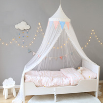 Children Mosquito Nets Nordic Home Children Mosquito Repellent Tents Children Bed Cribs Suction Top Mosquito Nets Hanging Tent Baby Mosquitoes