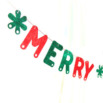 Nordic Decoration Childrens House Christmas Decorations Colourful Flag Colored Hanging Flags Party Birthday Deco felt Laspend