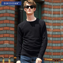 Duke Cars 2021 Spring Autumn Men's Sweater Korean Style Fashion Round Neck Pullover Knitwear Slim Sweater Sweater Men